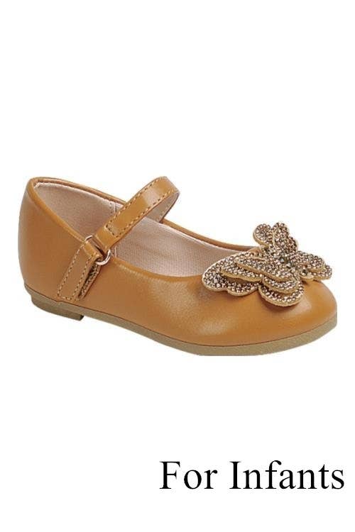 Infants Ankle Strap Flat Shoes FL-SABINA-85KA