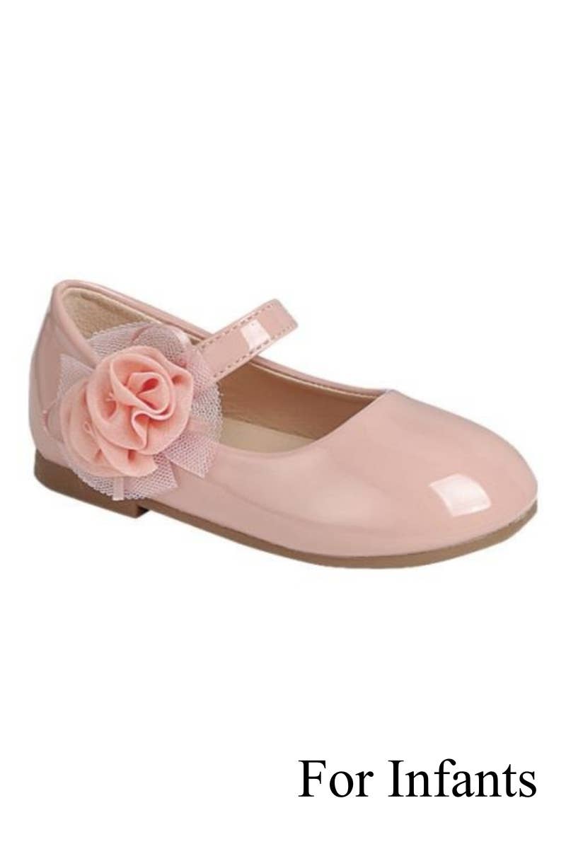 Infants Ankle Strap Flat Shoes FL-CUTIE-08