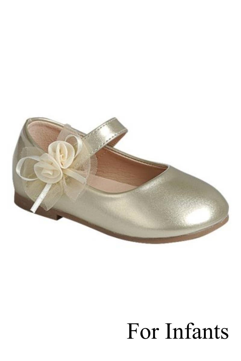 Infants Ankle Strap Flat Shoes FL-CUTIE-08