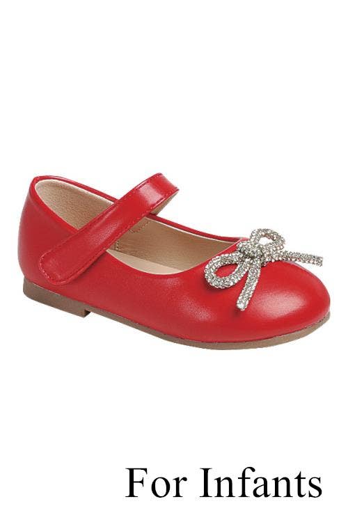 Infants Ankle Strap Flat Shoes FL-CUTIE-7