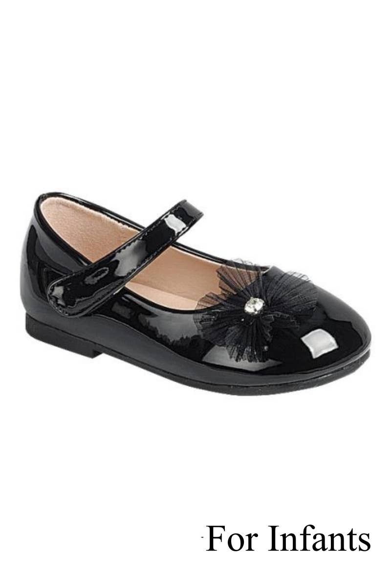 Infants Ankle Strap Flat Shoes FL-CUTIE-09
