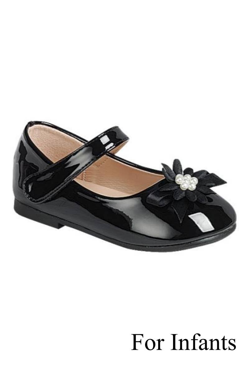 Infants Ankle Strap Flat Shoes FL-CUTIE-06